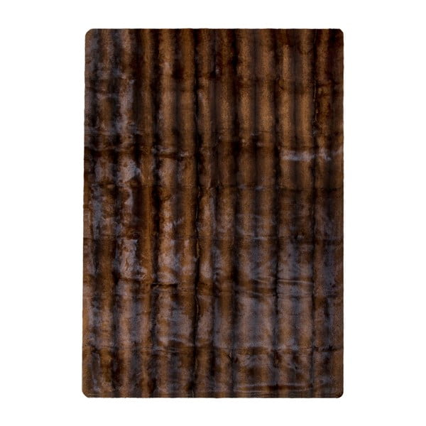 Covor din blană de iepure Pipsa Blanket, 180 x 120 cm, maro