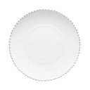 Farfurie albă din gresie ø 34 cm Pearl – Costa Nova