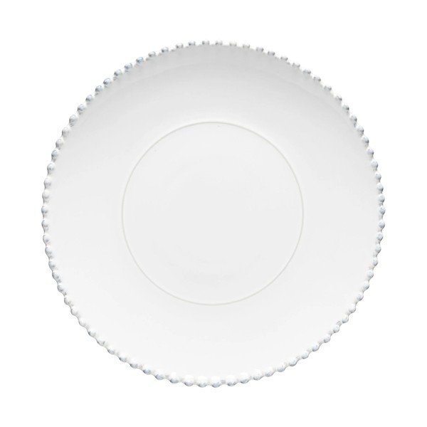 Farfurie albă din gresie ø 34 cm Pearl – Costa Nova