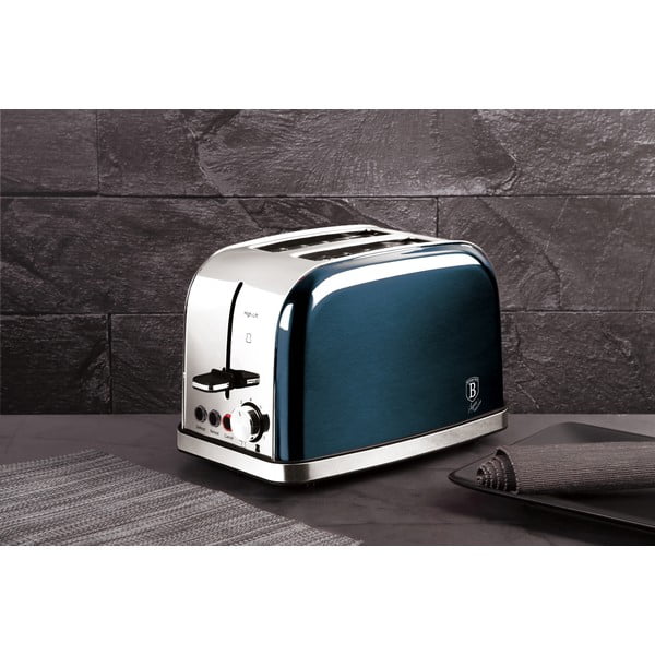 Prăjitor de pâine albastru Aquamarine Metallic Line - BerlingerHaus-image-1