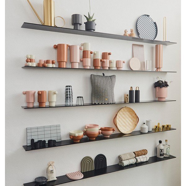 Bol mic roz deschis pentru servire din porțelan Inka – OYOY Living Design-image-2