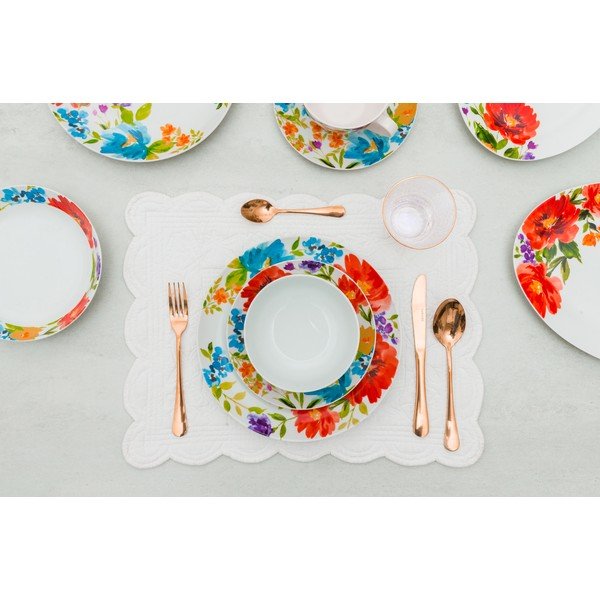 Set veselă Sabichi Flora, 12 buc.-image-2