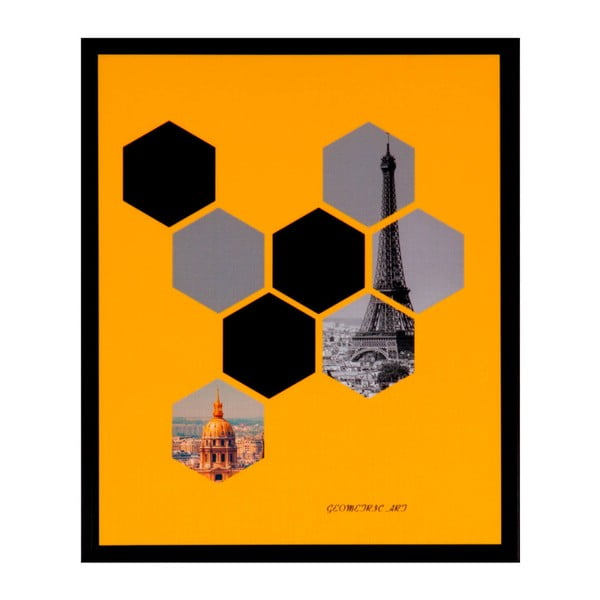Tablou Sømcasa Hexag, 25 x 30 cm
