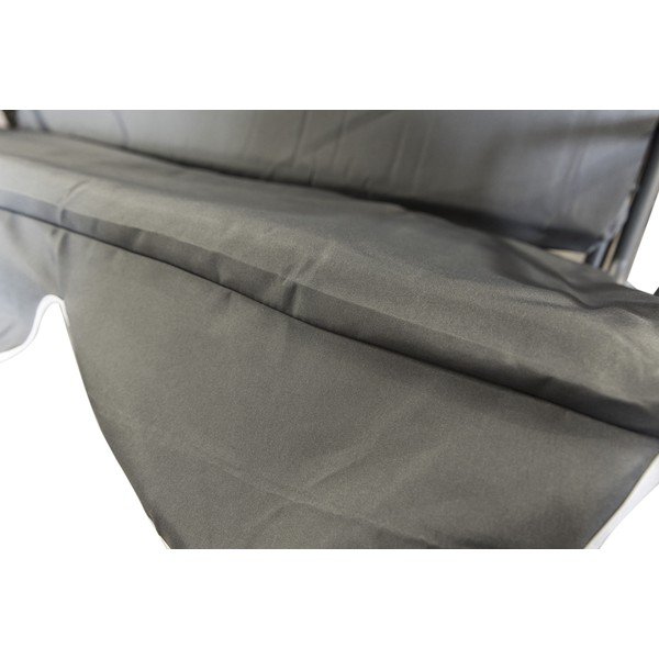 Balansoar de grădină gri închis din metal Panama – Happy Green-image-3