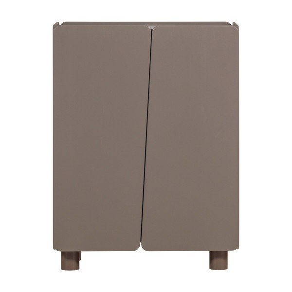 Dulap maro din lemn de pin 100x135x45 cm Root – WOOOD-image-2