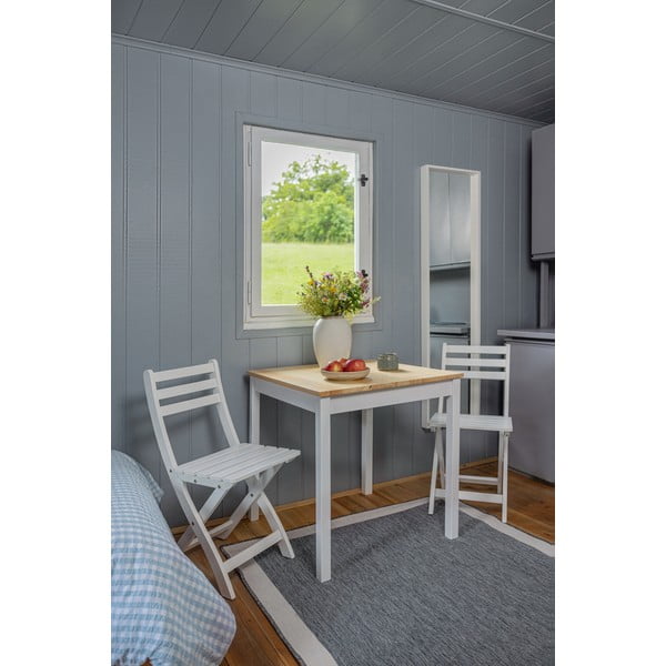 Scaun de grădină pliabil Bonami Essentials Siena, natural-image-1