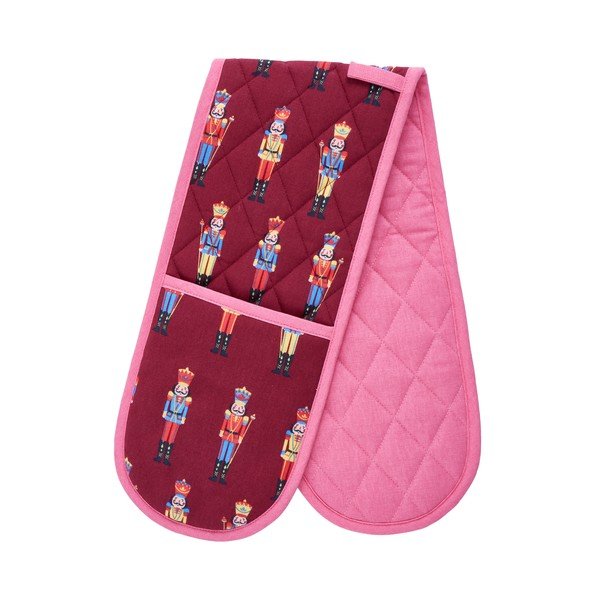 Mănușă de bucătărie din bumbac  cu model de Crăciun Christmas Nutcracker – Catherine Lansfield