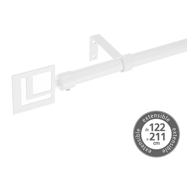 Galerie de perdea 122-211 cm extensibilă din metal – Casa Selección-image-1