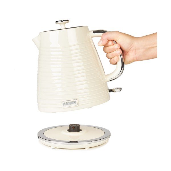 Ceainic electric crem din plastic 1,7 l Devon – Haden-image-2