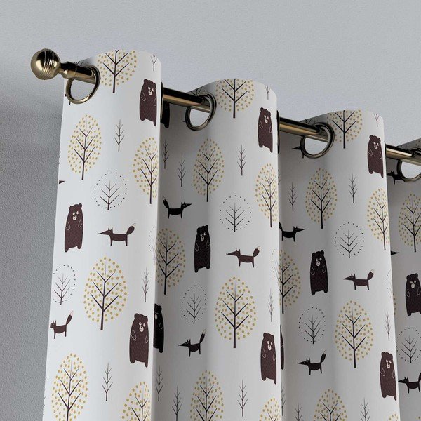 Draperie pentru copii 260x130 cm Magic - Yellow Tipi-image-3