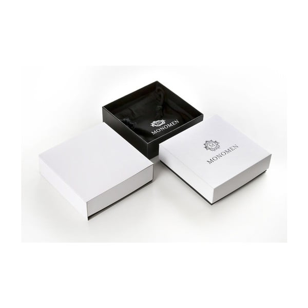 Butoni de manșetă din oțel Monomen Ottelo, argintiu-image-2