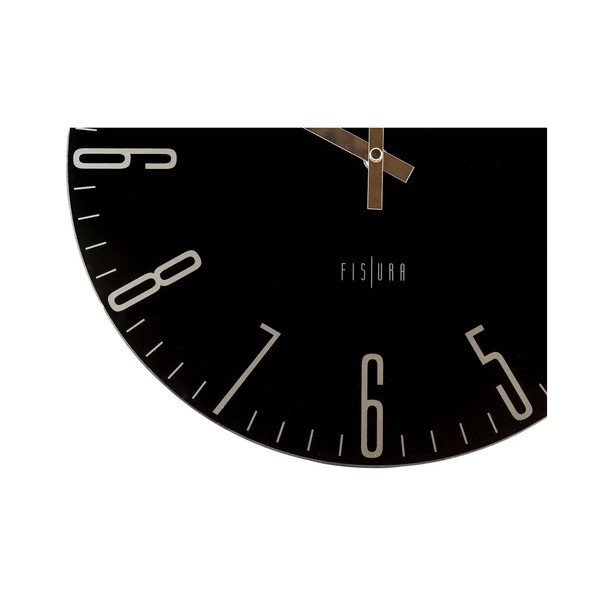 Ceas Fisura Slim Black, ⌀ 35 cm-image-3