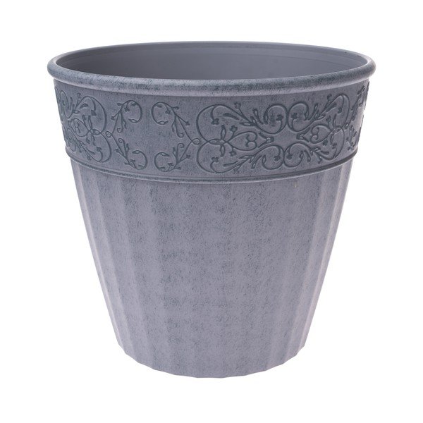Ghiveci decorativ din plastic ø 28 cm - Dakls