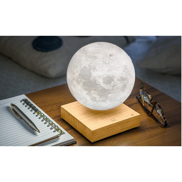 Veioză în culoare naturală LED (înălțime 14 cm) Moon – Gingko-image-4