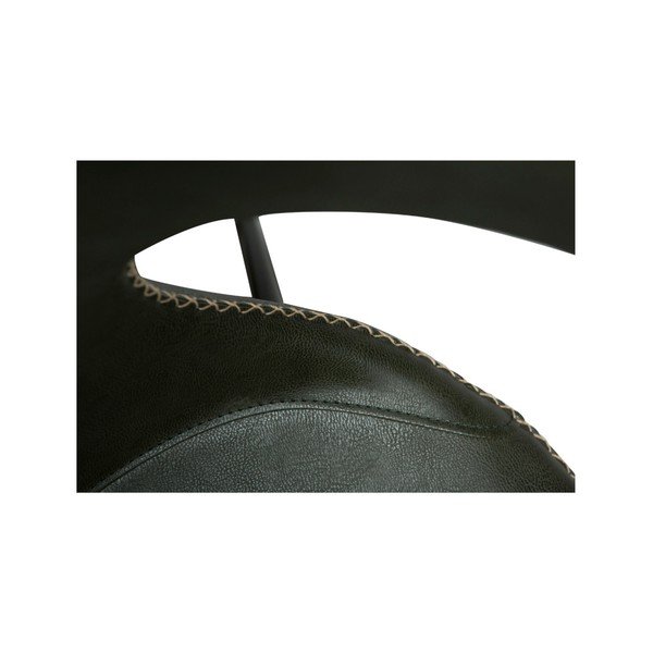 Scaun din piele ecologică DAN-FORM Denmark Flair, verde-image-4