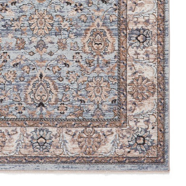 Covor tip traversă albastru/crem 80x300 cm Vintage – Think Rugs-image-4
