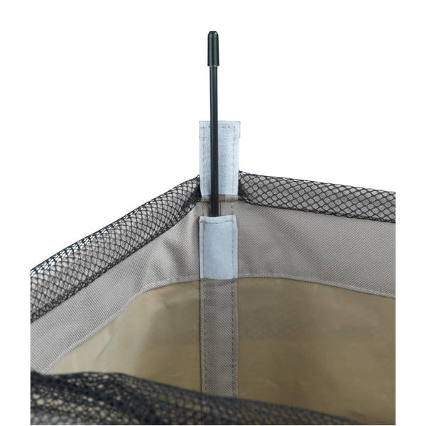 Coș de rufe Wenko Quadro, taupe, 79,2 l-image-1