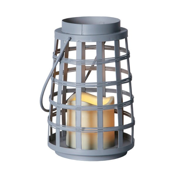 Felinar cu LED Best Season Petula, gri-image-1