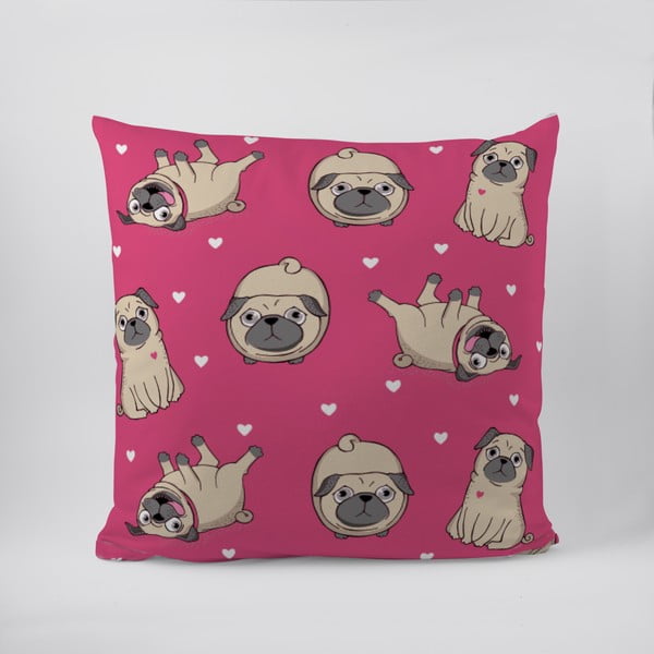 Pernă Butter Kings Love Pug-image-1