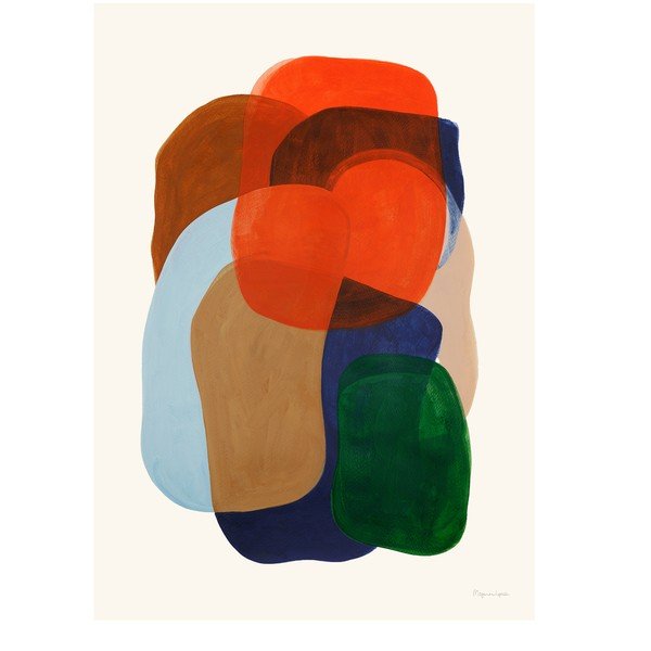 Poster 50x70 cm Big Hug – Berit Mogensen Lopez – The Poster Club