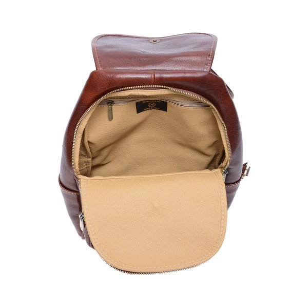Rucsac din piele Roberta M Francesca,maro-image-4