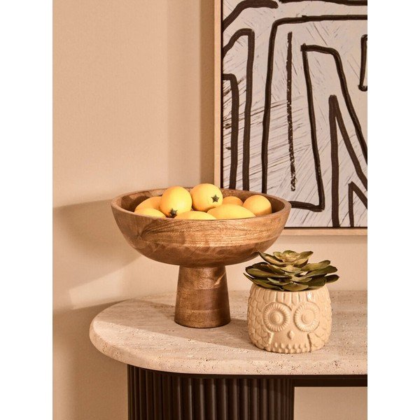 Bol în culoare naturală din lemn ø 27 cm Kara – Premier Housewares-image-2