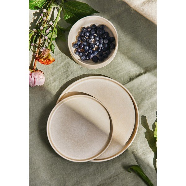 Set de 12 vase din gresie crem Bonami Selection  Malia-image-1