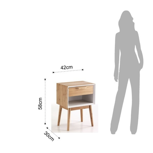 Noptieră din bambus Tomasucci Hijo-image-2