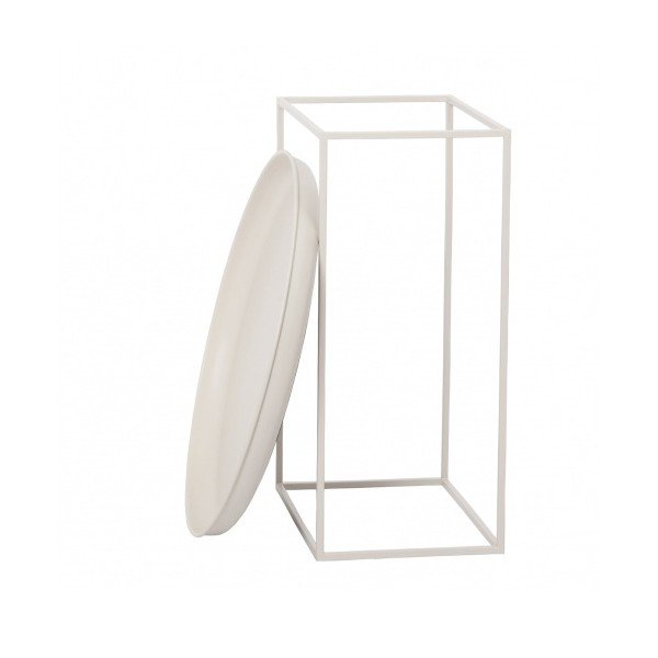 Măsuță auxiliară  NORR11 Duke Small, alb-image-2