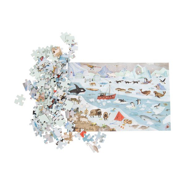 Puzzle Moulin Roty Cercul polar arctic