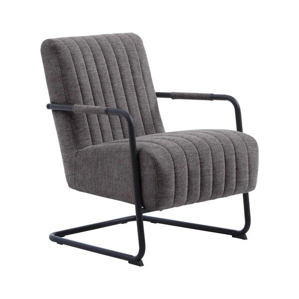 Fotoliu gri închis Trout – Unique Furniture