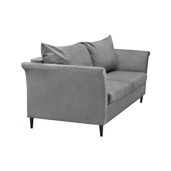 Canapea extensibilă cu spațiu pentru depozitare Mazzini Sofas Pivoine, gri deschis-image-3