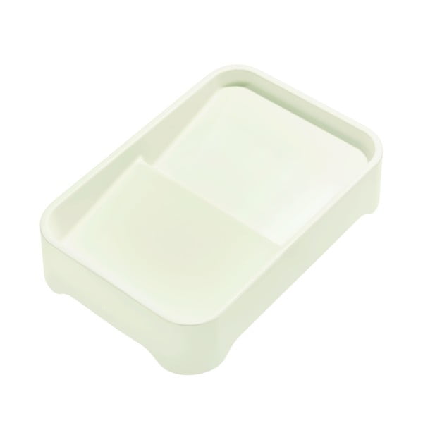 Organizator pentru cosmetice iDesign Eco Bin, 28,12 x 19,23 cm, alb-image-4