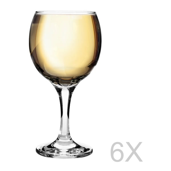 Set 6 pahare vin alb Bistro