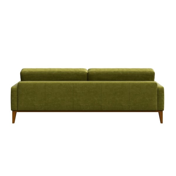 Canapea MESONICA Musso Tufted, verde, 210 cm-image-1