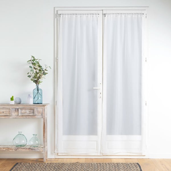 Perdele albe 2 buc. din microsatin 70x200 cm Voiline – douceur d'intérieur-image-2