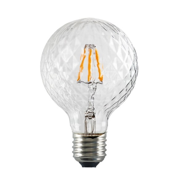 Bec cu LED Bulb Attack GLOBE Clear Crystal Linear, E27 5,5 W