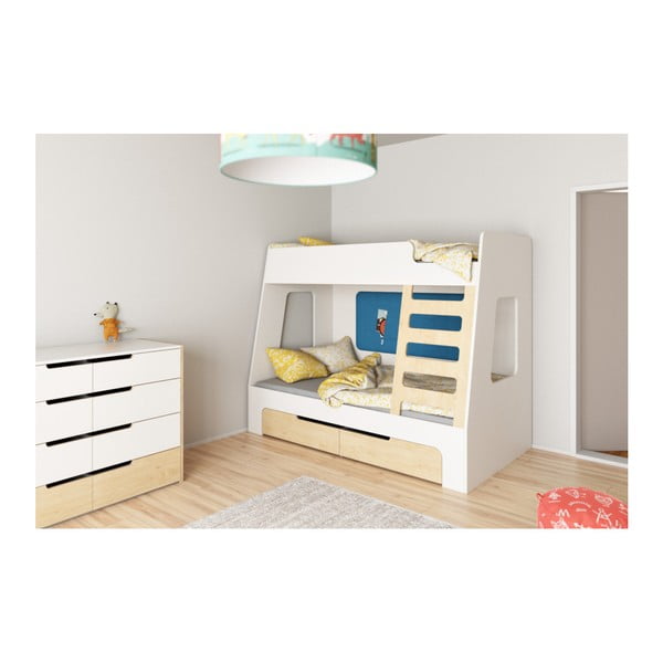 Pat supraetajat Devoto Nimbo I., alb - albastru-image-2