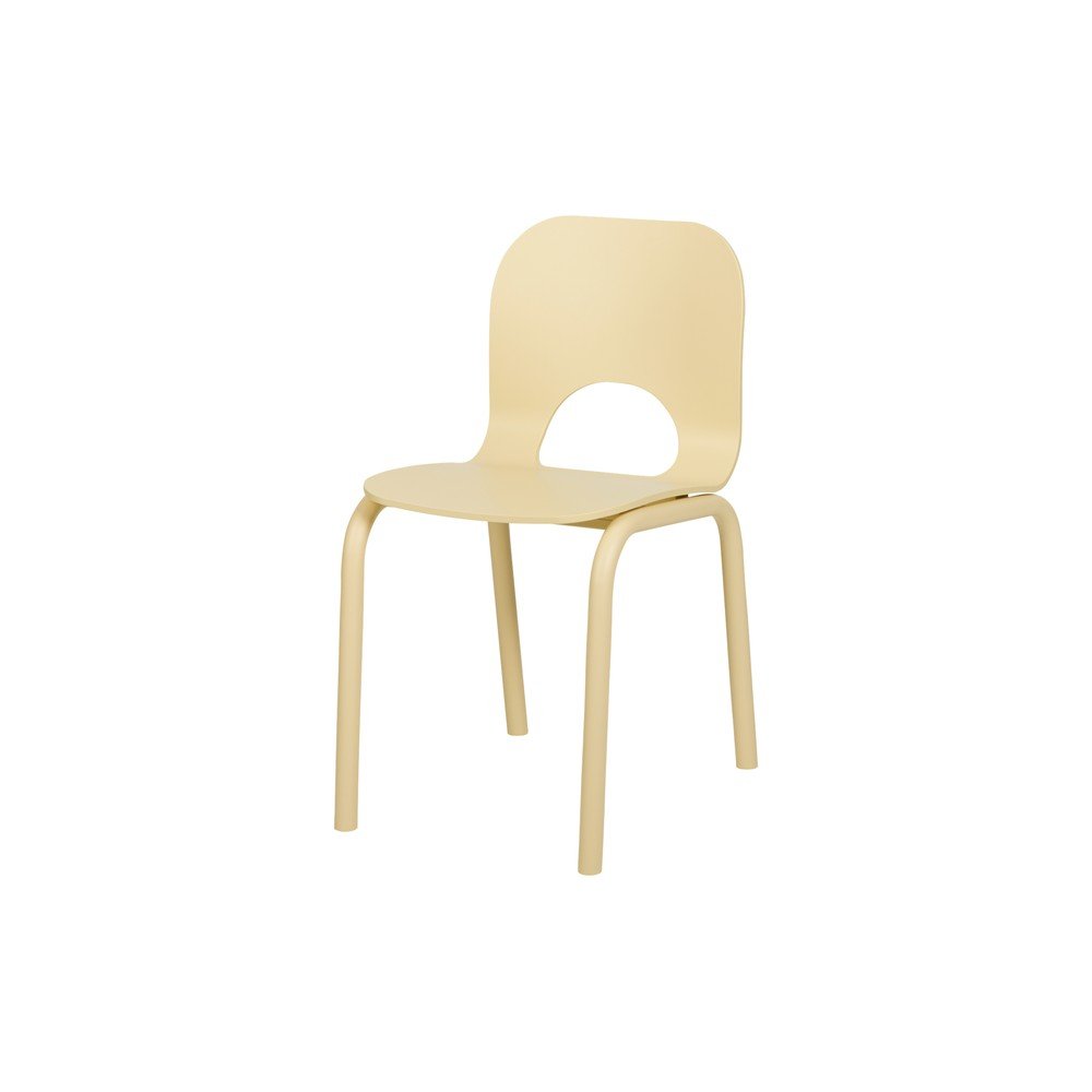 Scaun de dining galben Atto – noo.ma