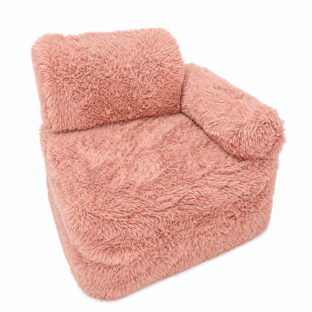 Fotoliu de copii roz deschis Mammoth – Meowbaby