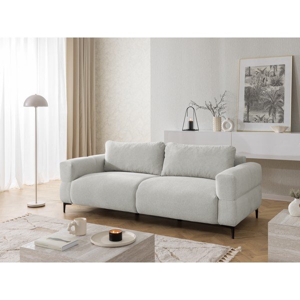 Canapea gri deschis 217 cm Helio – Ropez-image-4