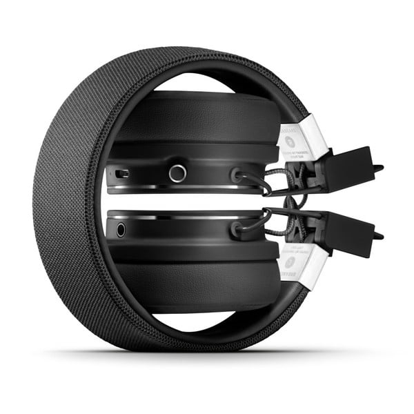 Căști audio Bluetooth cu microfon Urbaneras PLATTAN ll BT Black, negru-image-2