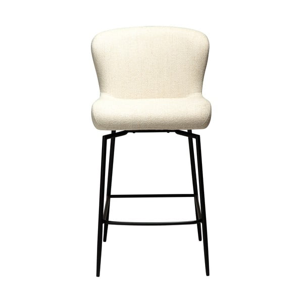 Scaun de bar crem tapițat (înălțime șezut 67,5 cm) Glam – DAN-FORM Denmark-image-2