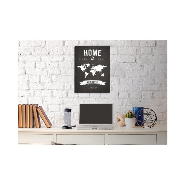 Tablou pe pânză Home, 30 x 40 cm-image-2