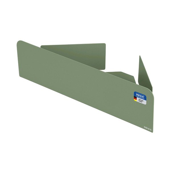 Raft pentru baie verde autoadeziv/pentru colț cu Turbo-Loc din oțel inoxidabil Lizan – Wenko-image-2