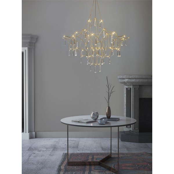 Lustră aurie LED din metal ø 80 cm Goro – Nova Luce-image-2