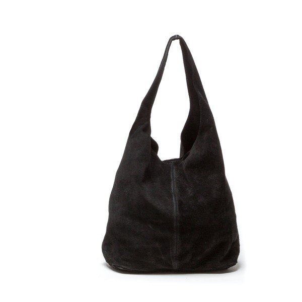 Geantă de piele Roberta M Perlita, negru-image-1