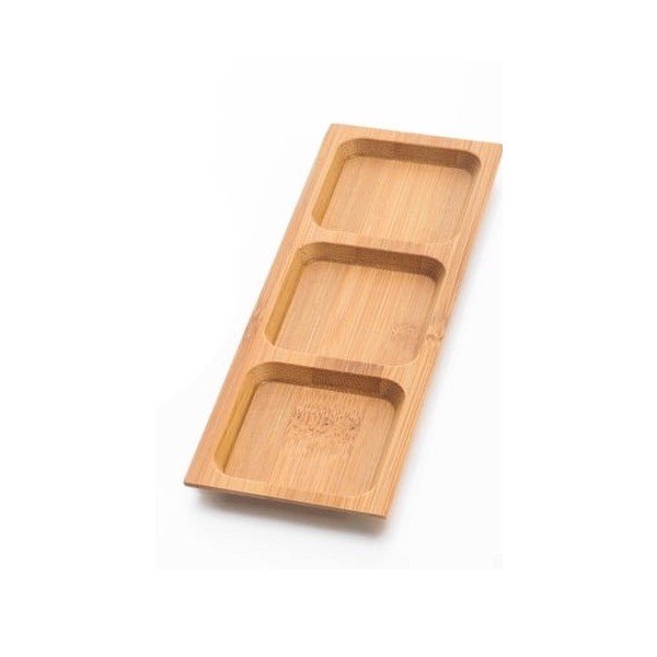 Set 2 boluri servire din bambus Bambum Almeria, 18 cm-image-1