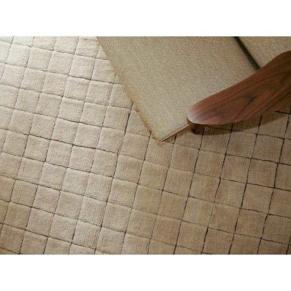 Covor chihlimbar țesut manual din lână 230x300 cm Mosaic Amber – Lorena Canals-image-3