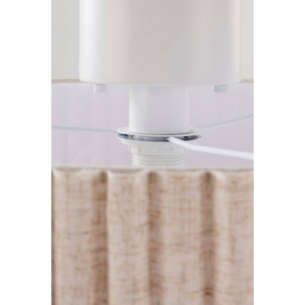 Plafonieră bej din in ø 60 cm Alina – Jotex-image-4